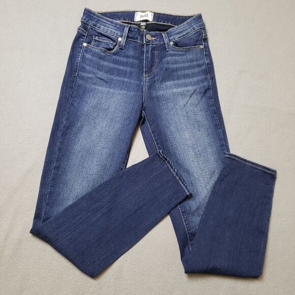 Paige Verdugo Ankle Jeans Blue size 26 - Picture 3 of 14
